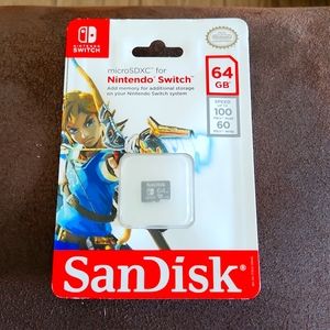 64GB MicroSDXC for Nintendo Switch